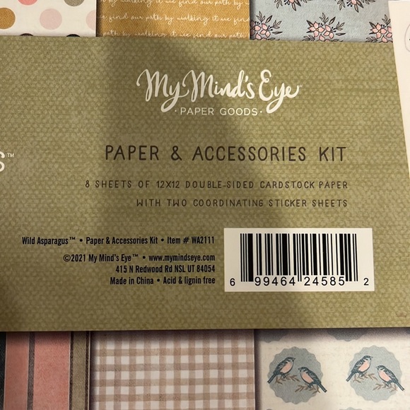 NWT scrapbook 12x12 paper pack! - Picture 2 of 4